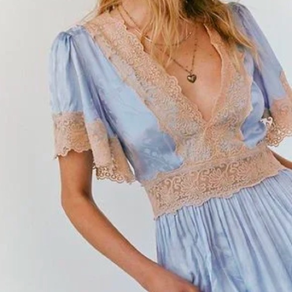 Spell Ocean Gown in shade blue bell - Picture 7 of 16